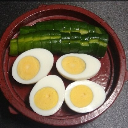 こんにちは〜ゆで卵がぬか漬けになるとは！目からウロコでした(*^^*)レシピありがとうございます。